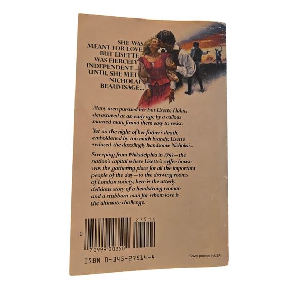 Cynthia Wright SPRING FIRES Regency Historical Romance Ballantine 0345275144 - Picture 7 of 7